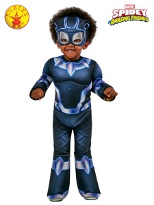BLACK PANTHER SPIDEY HIS AMAZING FRENDS COSTUME CHILD