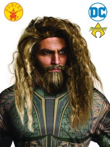 AQUAMAN BEARD WIG SET ADULT