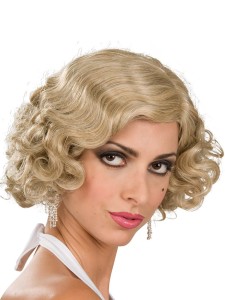 BLONDE FLAPPER WIG ADULT