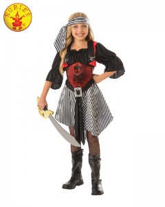 CRIMSON PIRATE COSTUME CHILD