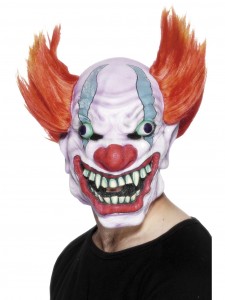 Clown Mask with Hair