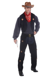 Cowboy Vest Chaps Set