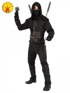 DARK NINJA COSTUME ADULT