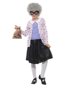 David Walliams Deluxe Gangster Granny Costume