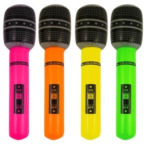 INFLATABLE MICROPHONE 40CM