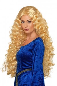 MEDIEVAL WARRIOR QUEEN WIG BLONDE v2