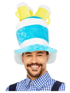 Oktoberfest Beer Hat Blue