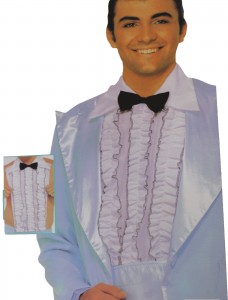 Ruffled Tuxedo Shirt Front Kit