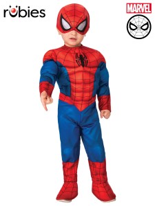 SPIDER MAN DELUXE TODDLER COSTUME CHILD
