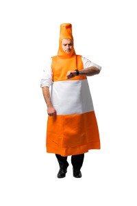 TRAFFIC CONE COSTUME