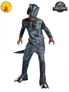 VELOCIRAPTOR BLUE COSTUME CHILD