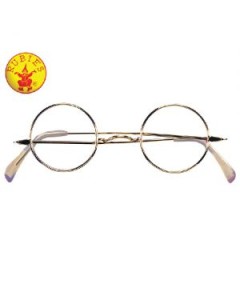 santa glasses round