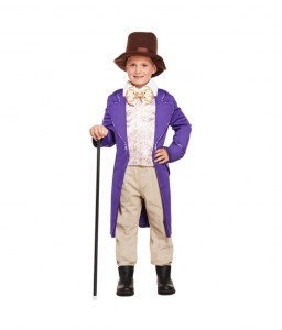 willy wonka kids costume